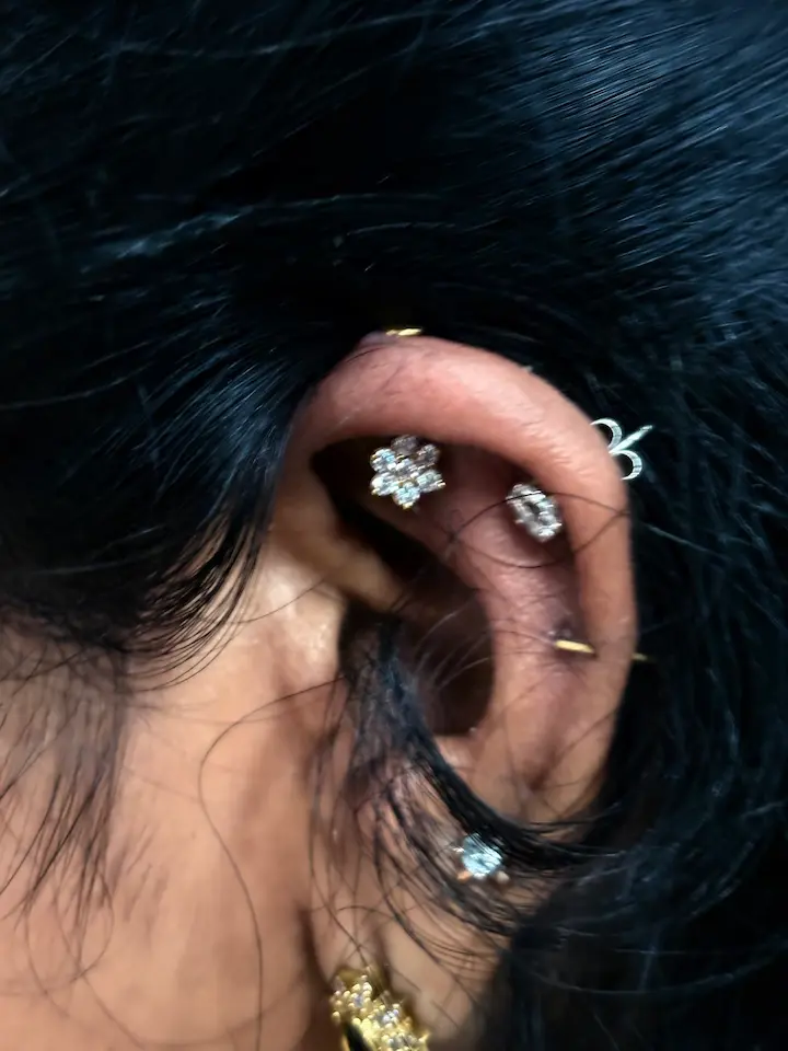 Portfolio work 15 — Trendy Tattoo & Piercing Studio, Vijayawada.